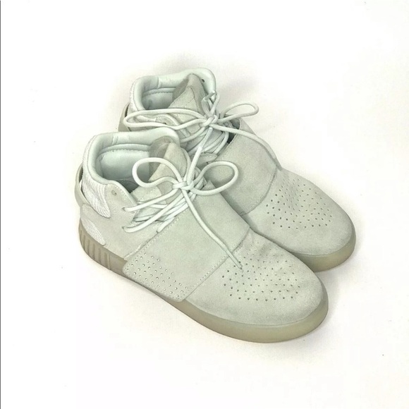 Adidas Tubular Invader Strap High Top Sneaker 4 - Picture 1 of 8